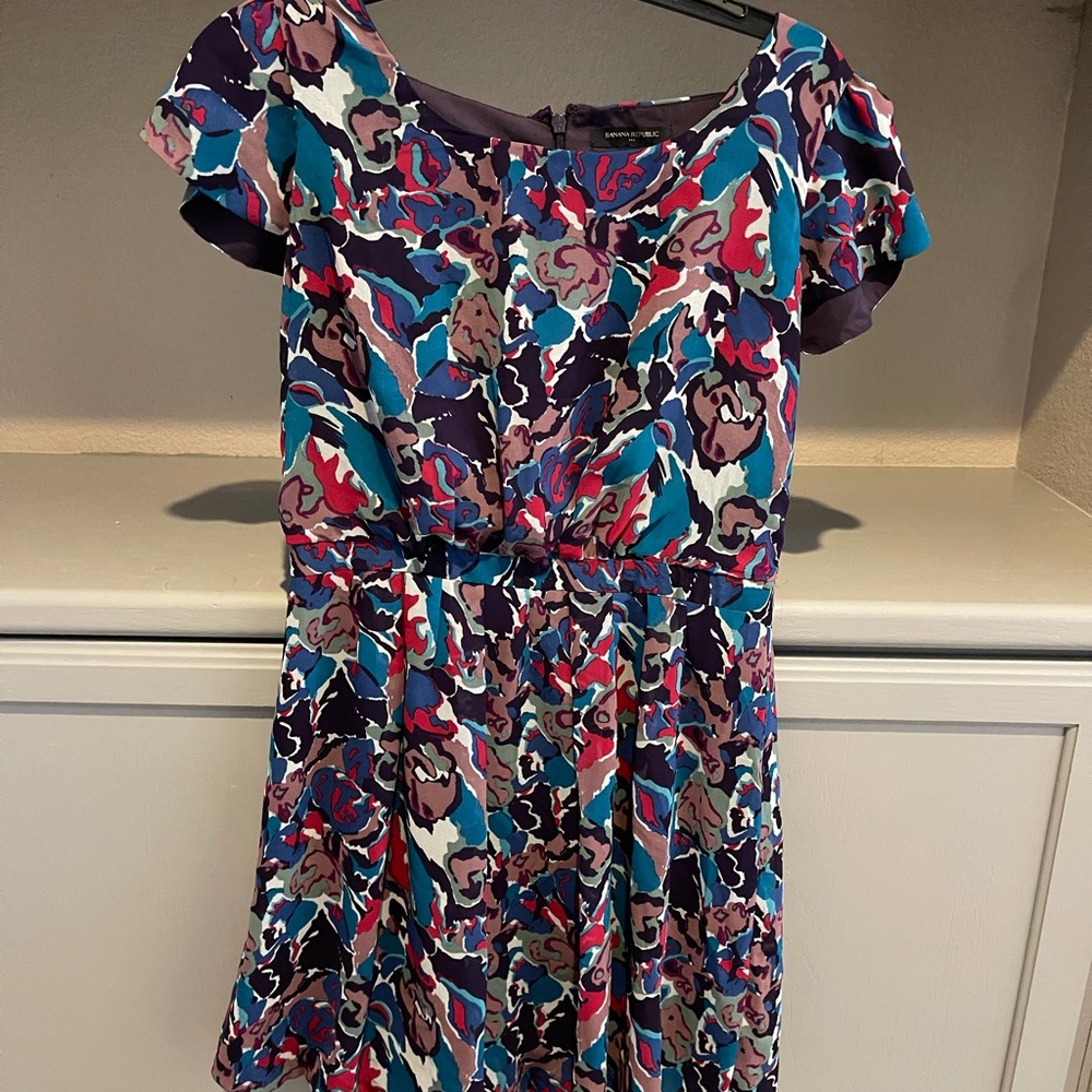 NWT Banana Republic Colorful Dress